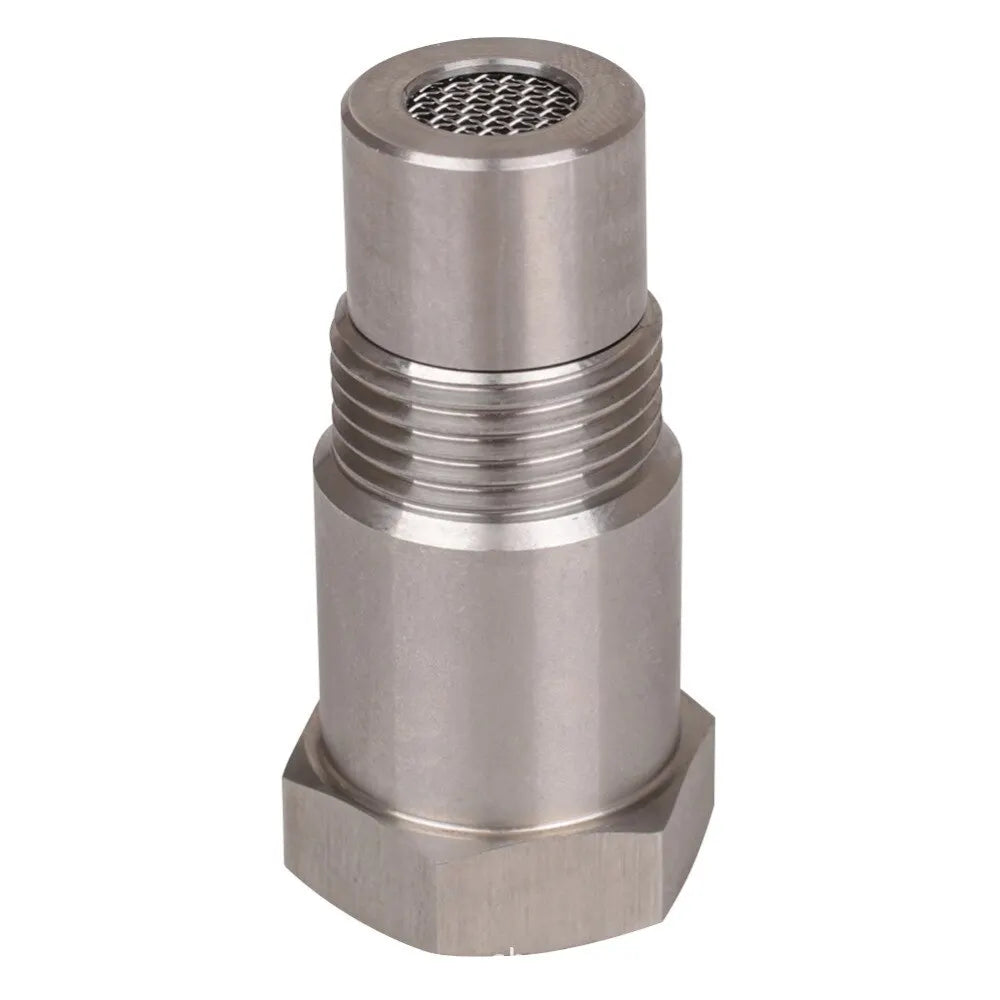 Universal M18*1.5 Oxygen O2 Sensor Extension Spacer - Stainless Steel Adapter for Auto Parts, Internal Thread Filter Connector