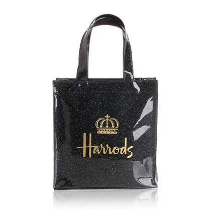 Simple Stylish PVC Reusable Shopping Bag – Luxury Eco-Friendly Waterproof Tote for Summer Beach