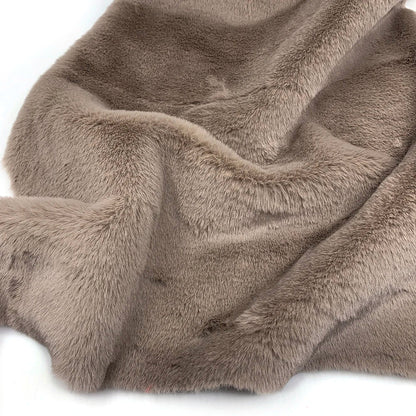 Faux Rabbit Fur Fabric – 50/80/160cm Super Soft 10mm Pile Plush Material for Stuffed Toys & Sewing