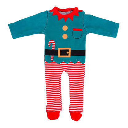 Pop Doll Christmas Outfit — Dress, Top & Pants Set for 18-Inch American and 43CM Reborn Baby Dolls, Our Generation Girl’s Toy Accessories