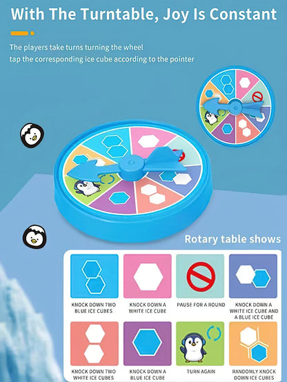 Mini Ice Breaking Penguin Game — Save the Little Penguin Desktop Interactive Toy for Kids & Parent-Child Competition