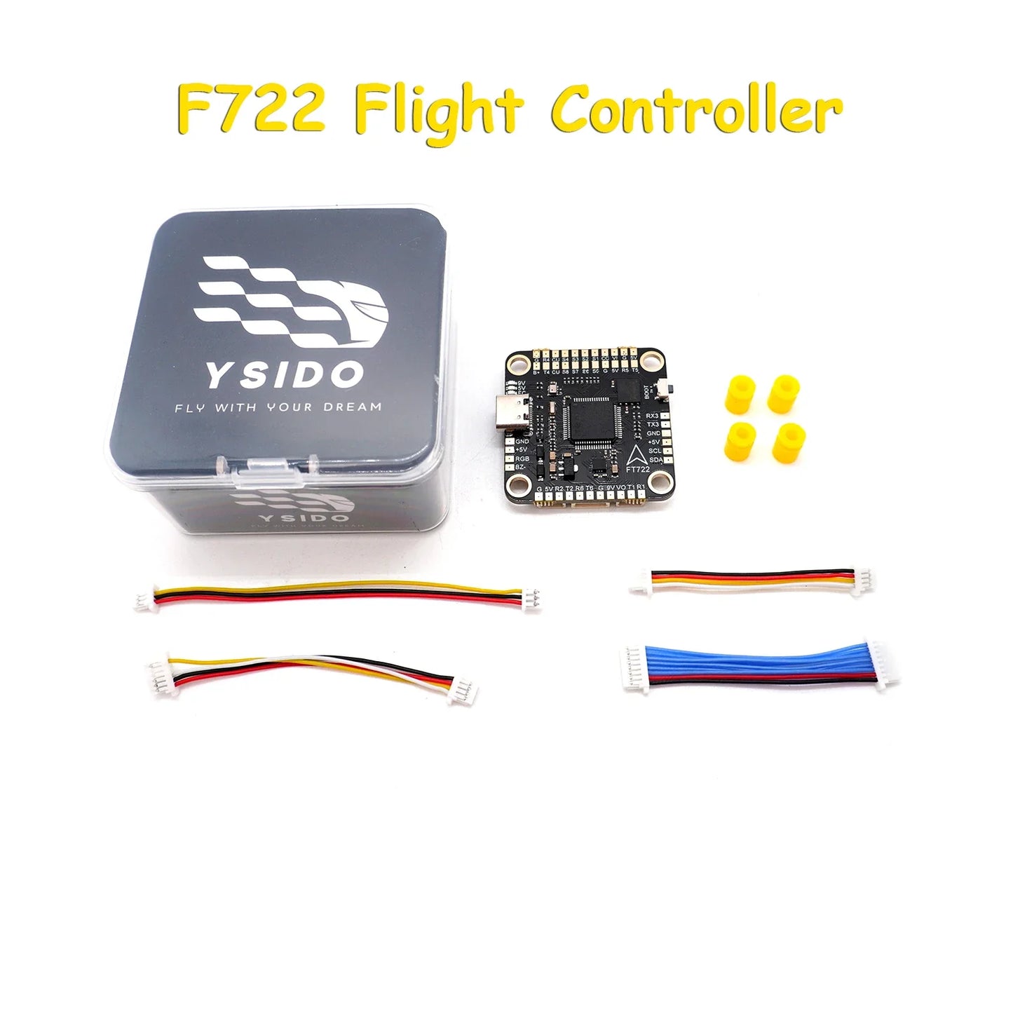 F405 V3 & F722 Flight Controller Stack — BLS 4-in-1 60A/80A ESC 2-6S LiPo for FPV Racing Drone Quadcopter