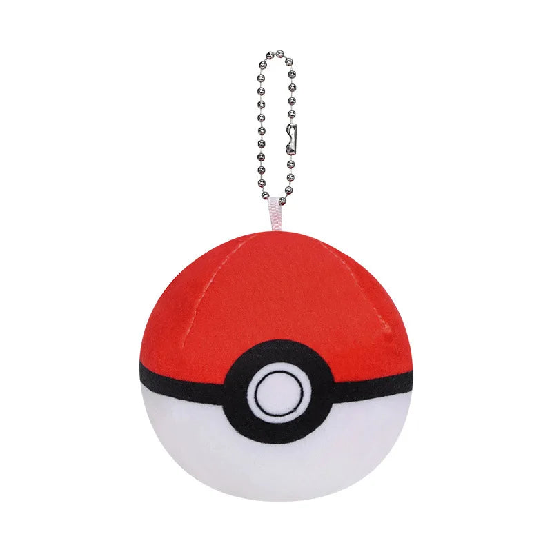 Pokemon Eevee Family Keychains – Plush Toy Pendants of Glaceon, Vaporeon, Sylveon, Espeon & Flareon, Cute Anime Stuffed Dolls, Perfect Birthday Gift