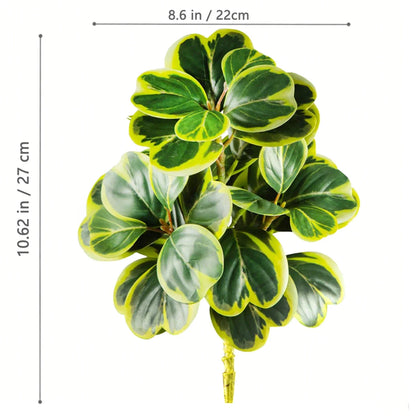 32–120cm Artificial Banyan Tree Branch – Tropical Fake Plant with Red Leaves for Home, Garden & Indoor Decorative Display