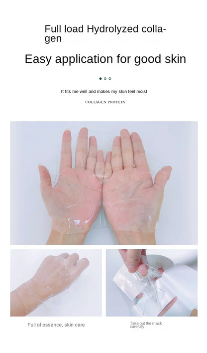 5pcs 30ml Seaweed Collagen Crystal Mask - Tiktok Hot Sale Replenishing Fruit Jelly Skin Care Masque