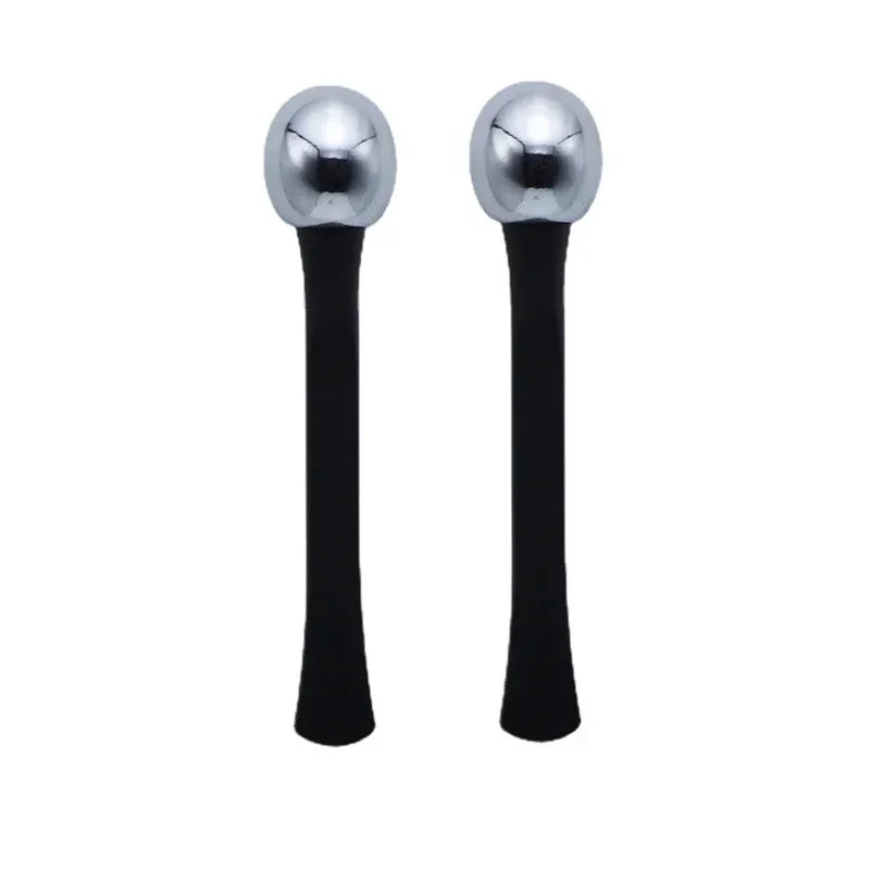 Gold Alloy Eye Massage Roller & Cream Applicator – Anti-Wrinkle Dark Circle Facial Massager