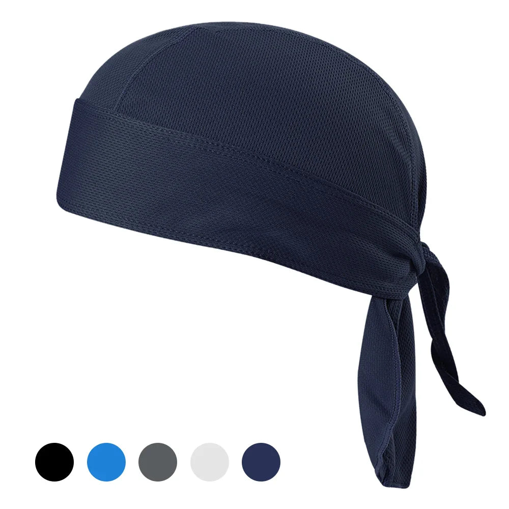 Bicycle Cycling Headband — Sweat-Wicking, Quick-Dry Sun-Protective Headscarf Bandana for Outdoor Sports