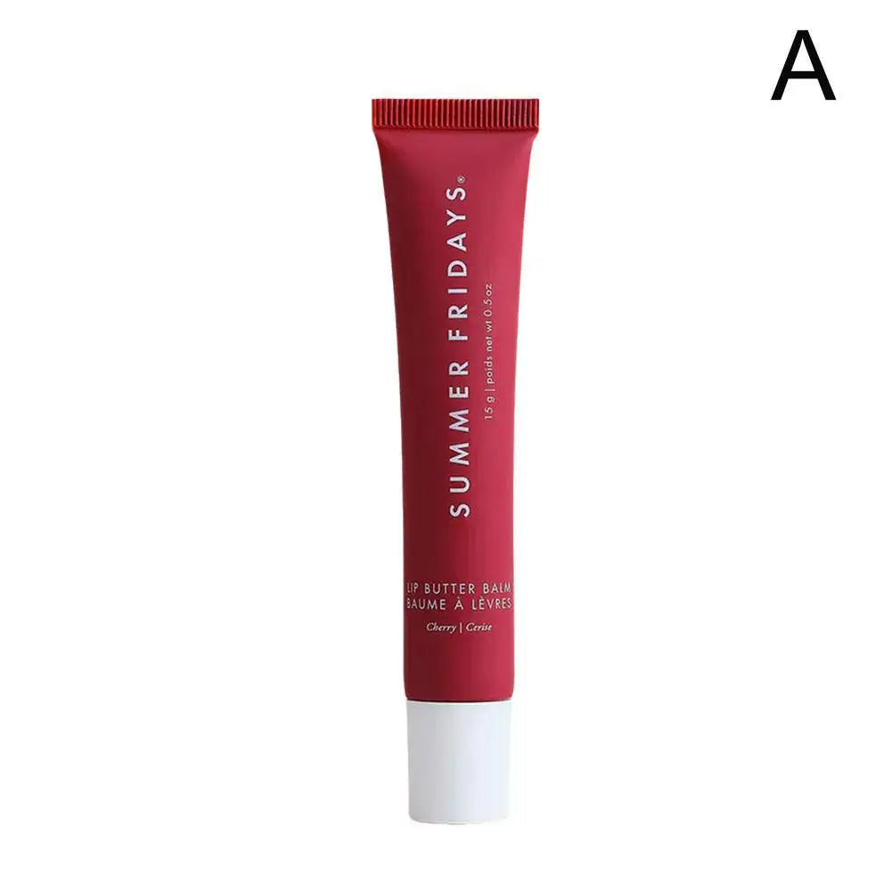 Summer Fridays Vanilla Beige Lip Balm Set – Moisturizing Lip Gloss & Transparent Lipstick with Soft Tube & Mirror