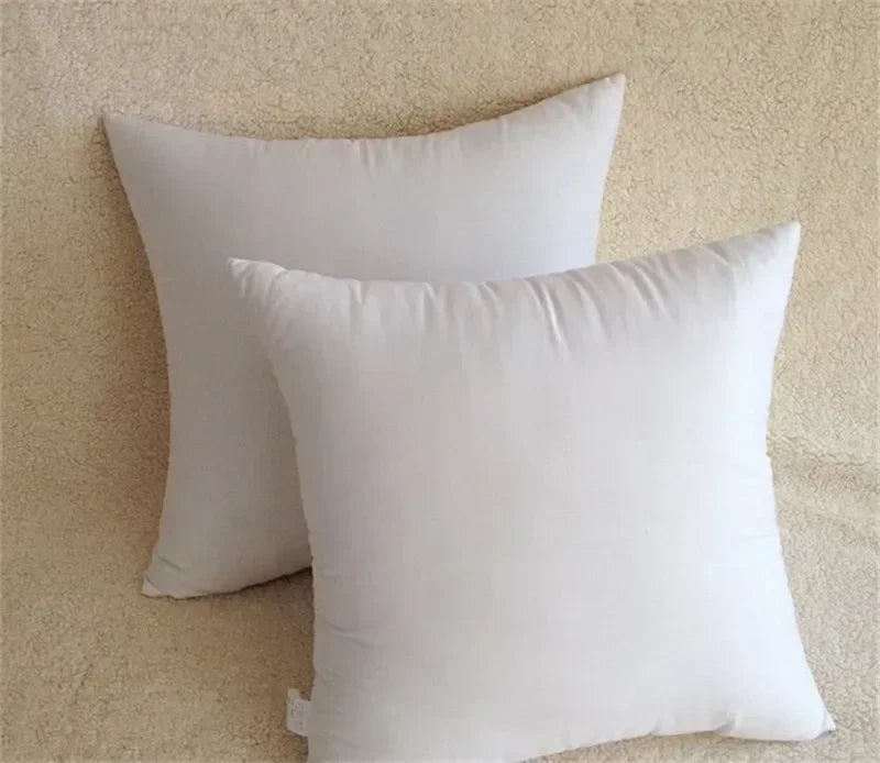 Home Cushion Insert – Soft Cotton-Padded Pillow Core for Sofa & Car, Available in 14/16/18/20/22/24 Inch