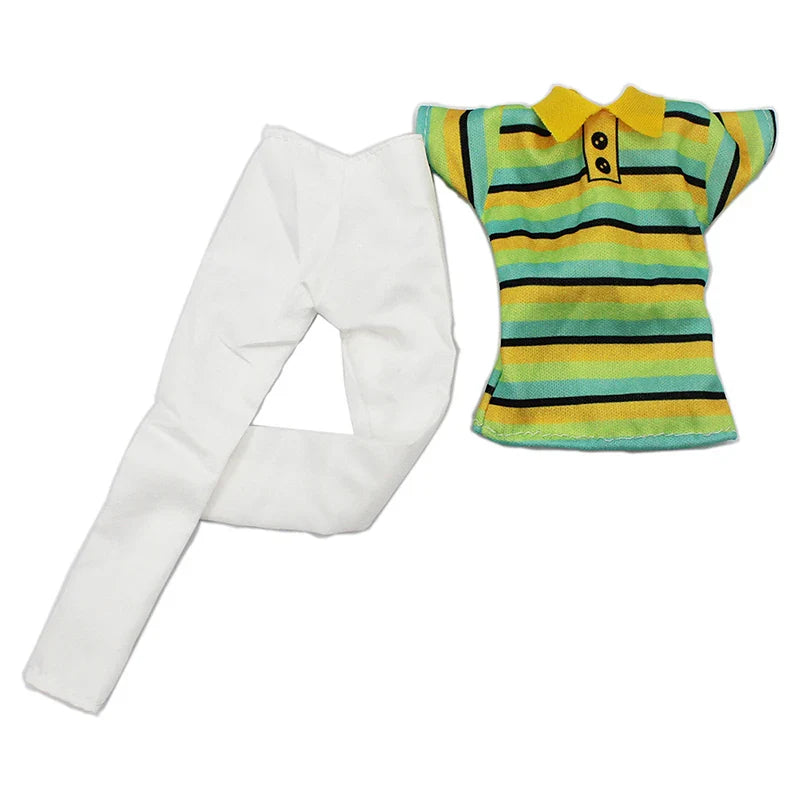 30cm Doll Clothing Set — Men’s Multi-Style Sports Outfit for Boyfriend Dolls