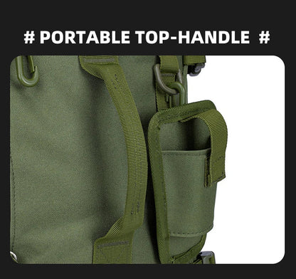 Tactical Fishing Backpack – Multifunctional Tackle Bag with Rod Holders, Molle Storage for Fishing, Camping & Hiking