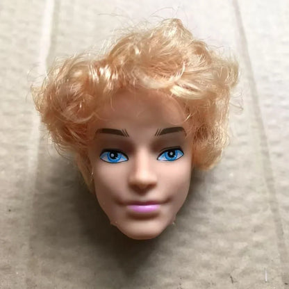 1/6 Male Doll Heads – DIY Ken Doll Parts for Beige Skin Dolls Accessories