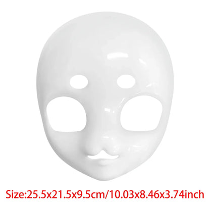 Kigurumi Beast Skull Head Mask — DIY Cosplay Animal Fursuit Cat Head, Thickened Plastic Anime Party Costume Prop Gift