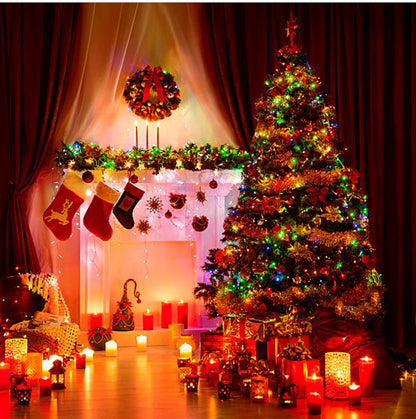 Outdoor LED String Lights — Waterproof Christmas & Fairy Garland for Garden, Home, and Holiday Party Decor