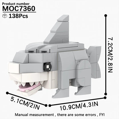 MOOXI Movie Series MOC BrickHeadz Building Blocks Set – DIY Educational Toy for Kids