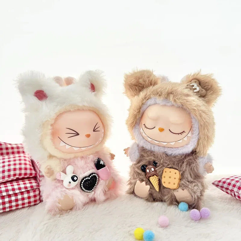 Ropa Labubu Animal-Themed Overalls – Cute Monkey, Bear & Rabbit Bib Pants Costume, Macaron Outfit for Kids