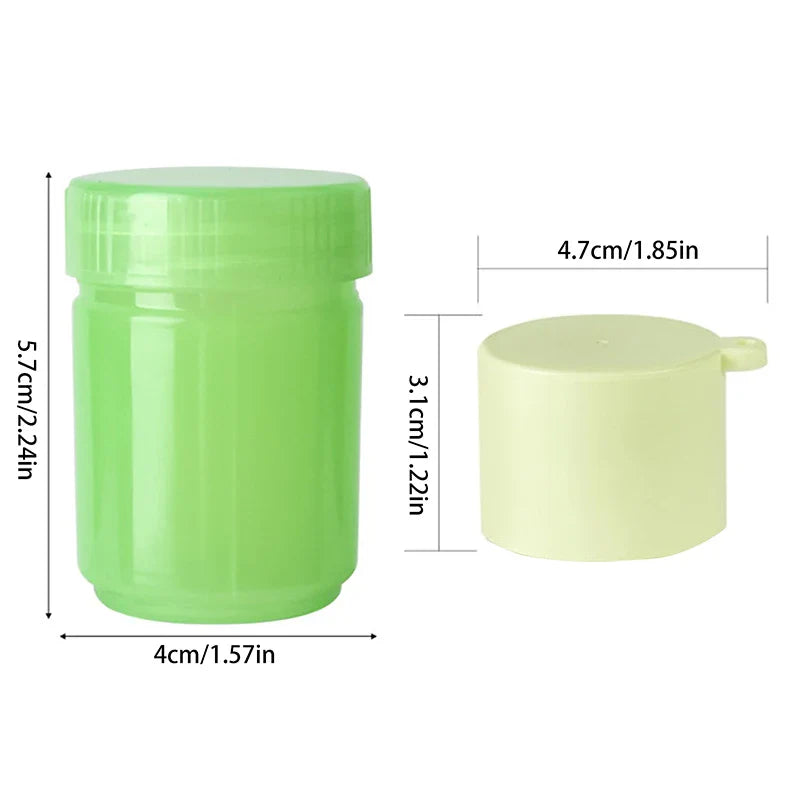 Herbal Inhaler Cap — Mini Essential Oil Perfume Dispenser, Thai Traditional Nasal Inhaler Accessory
