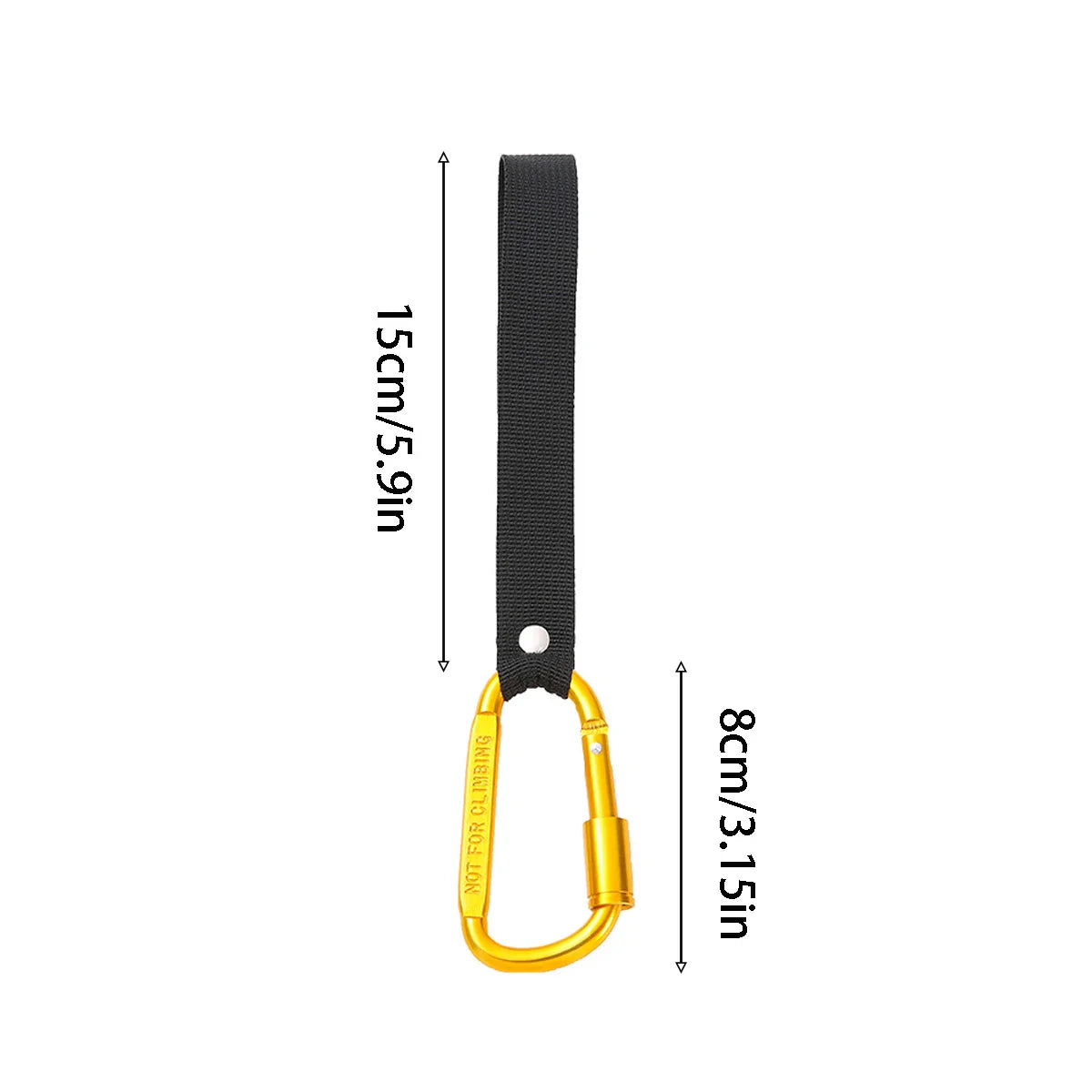 Black Aluminum Alloy Front Handlebar Hook – No-Drill Clip for Motorcycle, Electric Scooter & Bicycle