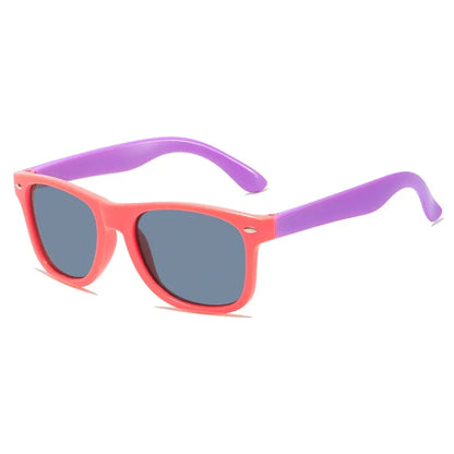 Children’s Color Matching Sunglasses – UV Resistant Summer Sun Shades for Boys & Girls