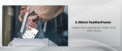 Bigme B6 6" E-Book Reader – E-Ink Display, 36-Level Front Light, Android 14, 4+64GB, Google Play