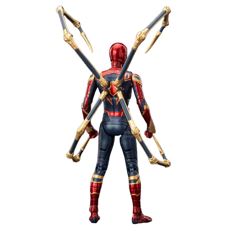 ZD Toys Spider-Man No Way Home 1/10 Action Figure – Peter Parker Gold Black Red Marvel Legends Collectible Toy