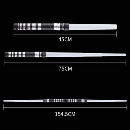 REikirc 75cm RGB Lightsaber – 2 in 1 7 Color Light Sword Toy for Kids & Parties