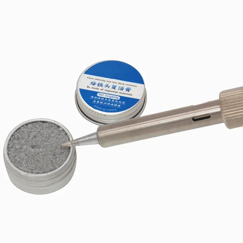 Soldering Iron Head Tinner – Activator Tip Cleaner & Remover, Lead-Free
