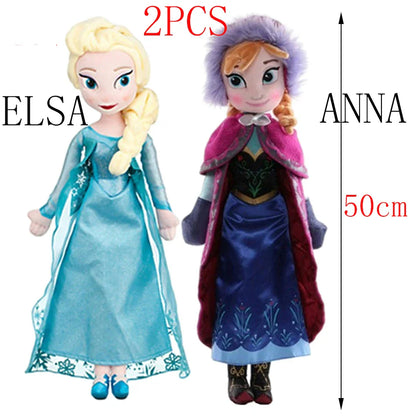 Disney Frozen Elsa, Anna & Friends Plush Toys – Olaf, Sven, Bruni Soft Dolls for Kids Christmas Gifts