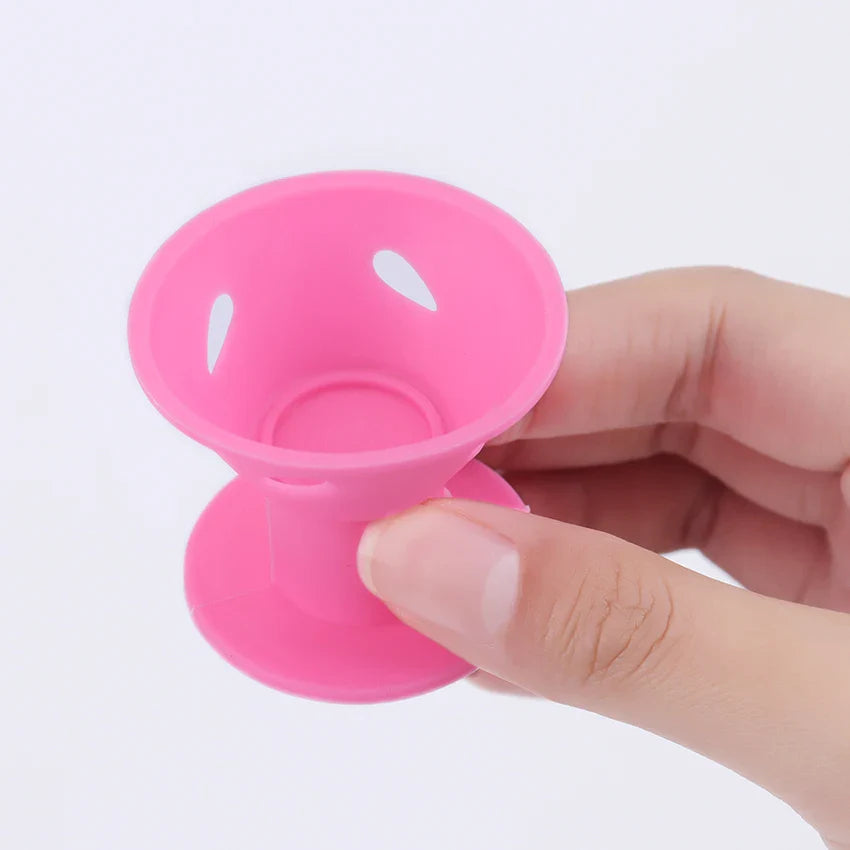 10PCS/Set Magic Hair Curlers: Soft Silicone Rollers for No Heat, No Clip Hair Curling - DIY Styling Tool for Curly Hair