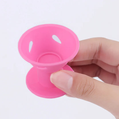 10PCS/Set Magic Hair Curlers: Soft Silicone Rollers for No Heat, No Clip Hair Curling - DIY Styling Tool for Curly Hair