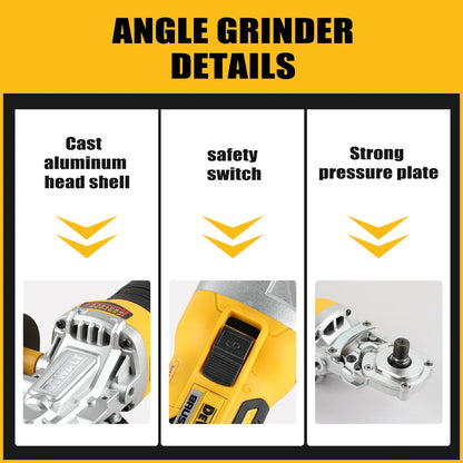 DEWALT DCG405FN 20V Brushless Angle Grinder – 125mm Cordless Cutting & Polishing Tool (Bare Tool)