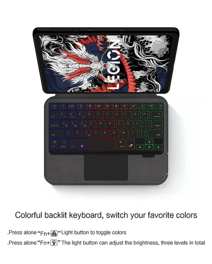 Magic Backlit Keyboard Case for Lenovo Legion Y700 2025 (3rd Gen) – 8.8" TB321FU Gaming Tablet Cover