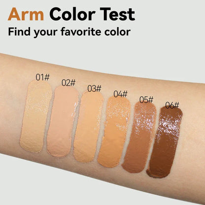 Oil-Control Matte Face Foundation Cream – Waterproof Full Coverage BBCream for Professional Makeup