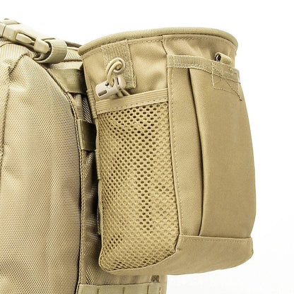 Outdoor Tactical Molle 800D Nylon Dump Drop Pouch - 3-5L Recycle Waist Pack for Ammo and Essentials - Ideal Airsoft Military Accessories Bag