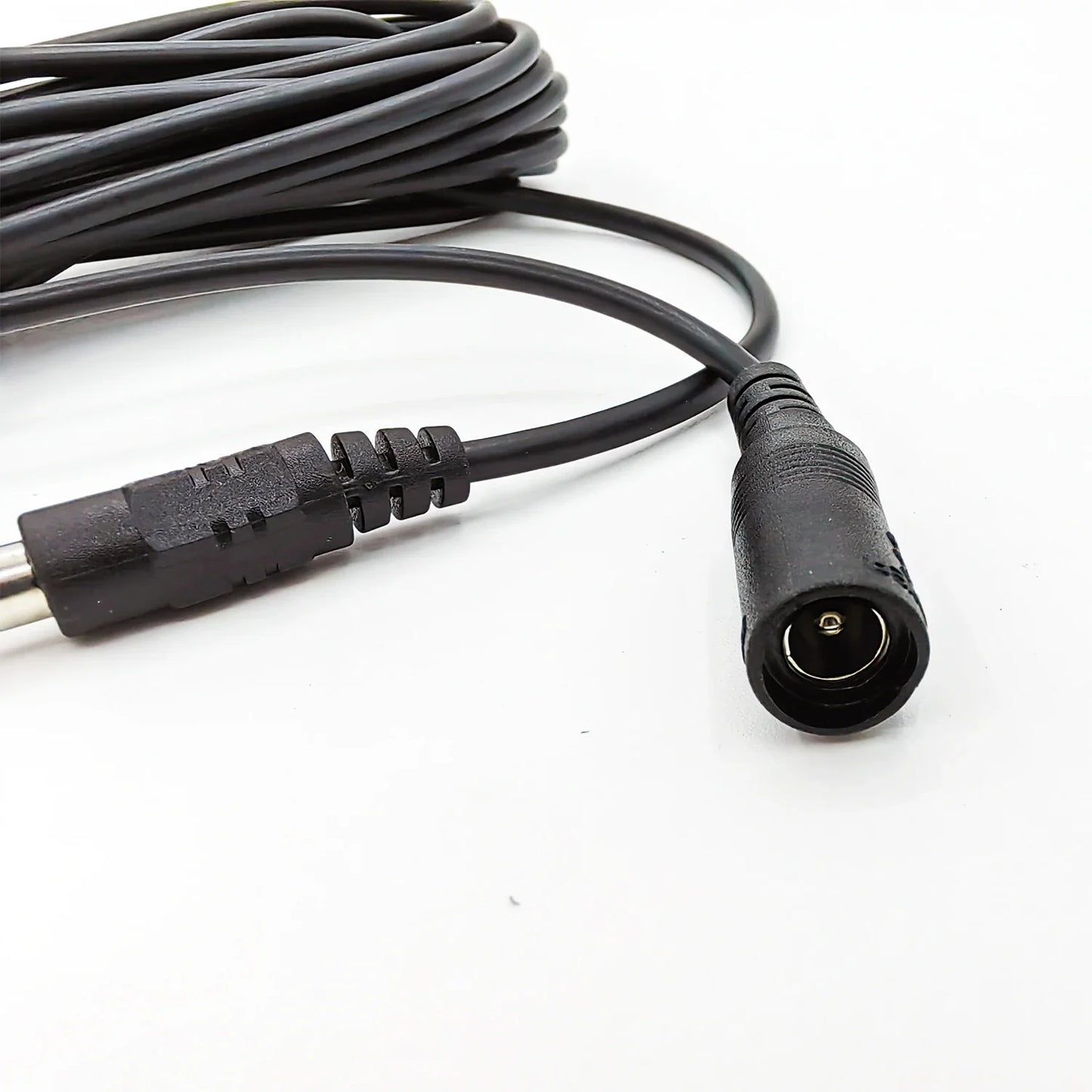 5M/10M DC12V Power Extension Cable - 5.5mm*2.1mm Male to Female Connector for LED Lamps & CCTV Security Cameras