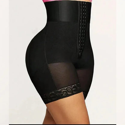 Women’s High Waist Body Shaper Panties — Butt Lifter Slimming Shapewear BBL Shorts with Tummy Control