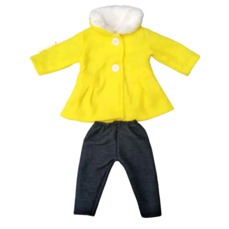 18" American Doll Clothes Set — Jacket and Pants Outfit for Baby Dolls