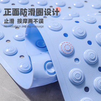 Non-Slip Bathroom Floor Mat – Anti-Drop Toilet & Bathtub Massage Mat for Household Safety