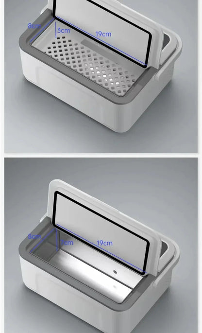 Double Layer Large Capacity Insulin Cooler Box – Portable Medicine Refrigerator for Insulin Storage