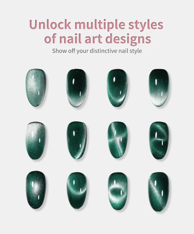 Cat Eye Nail Magnet Stick Set – Multi-Function Magnetic Tools for Cat Eye Gel Polish Nail Art
