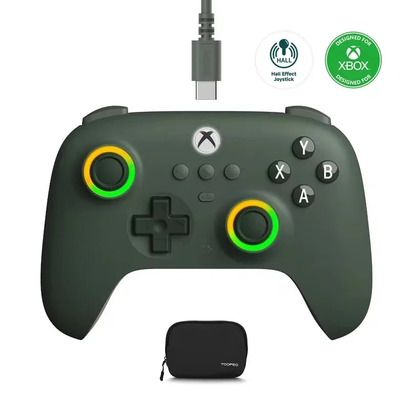 8BitDo Ultimate C Wired USB Gamepad with Hall Effect Joysticks for Xbox Series X/S, Xbox One, PC Windows 10/11