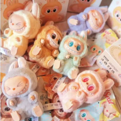 High-Quality Replica Labubu Blind Box - Keychain Backpack Decoration, Kawaii Kids Toy, Surprise Christmas Gift