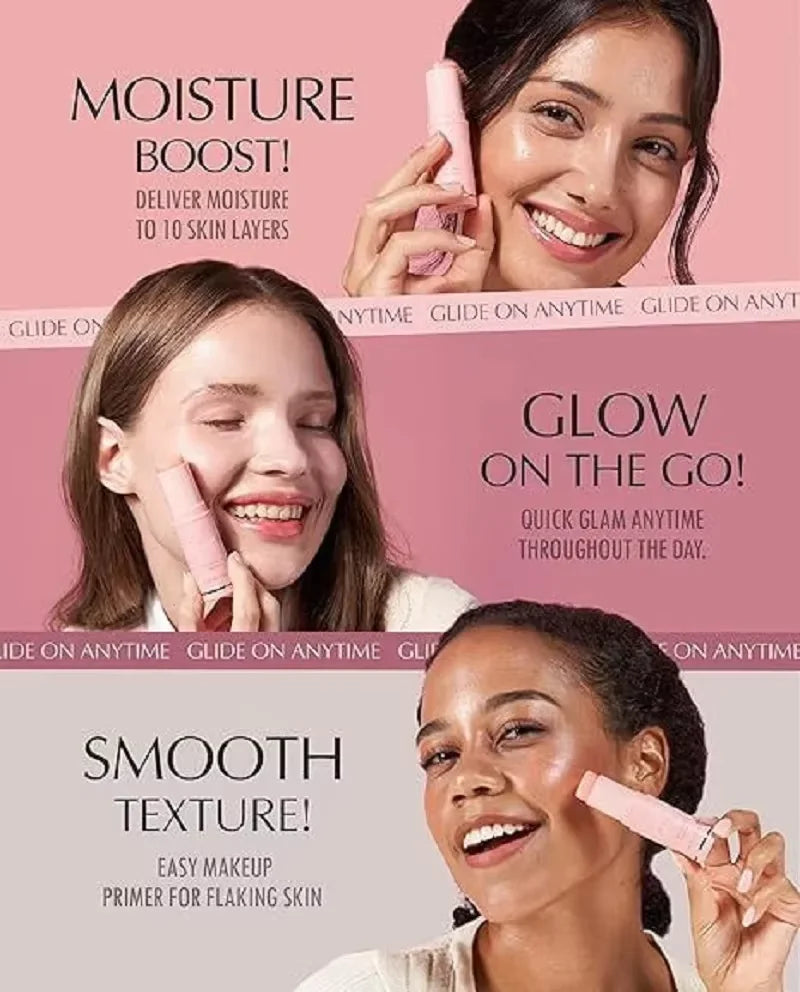 Collagen Multi-Bounce Balm Stick – Instant Wrinkle Removal, Anti-Aging, Firming & Brightening Moisturizer for Dull Skin