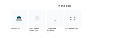 Livox Mid-360 3D LiDAR – 360° Omnidirectional Laser Detection & Ranging Device with Ultra-Large Field of View