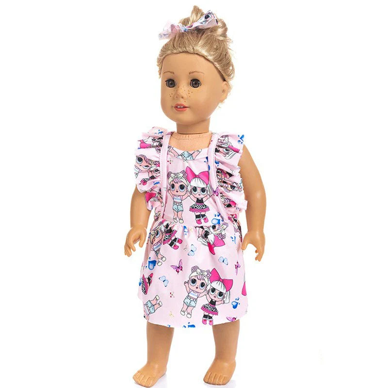 18" American Doll Clothes Set — Jacket and Pants Outfit for Baby Dolls