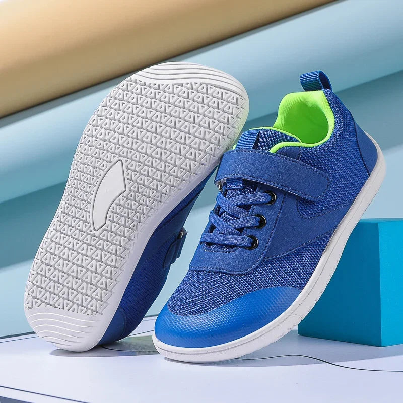 Wide Barefoot Shoes for Little & Big Kids – Boys & Girls Minimalist Sneakers, Lightweight Non-Slip Walking & Skate Flats