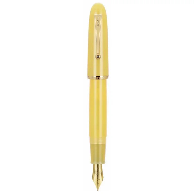 Luxury JinHao 9019 Dadao Fountain Pen – Transparent Acrylic Spin Design, 40mm Nib for Office & School Writing Supplies