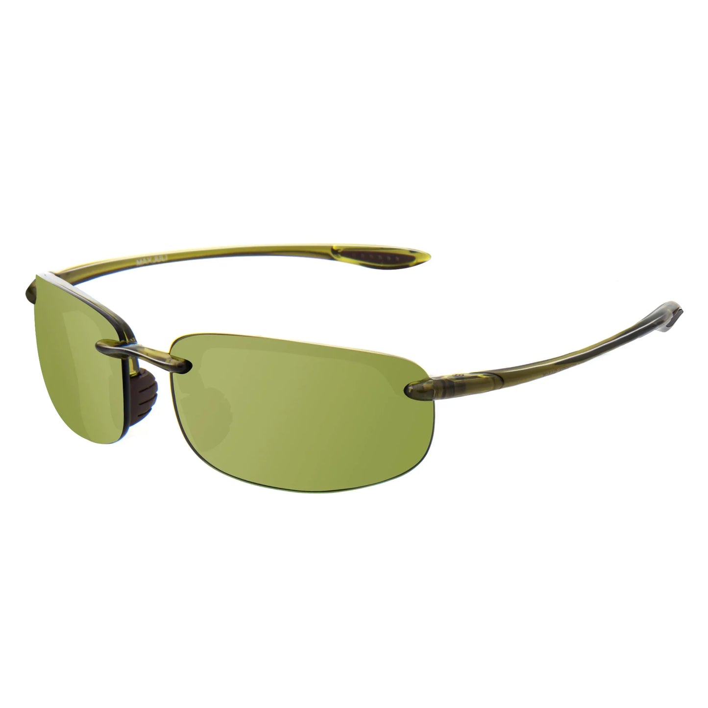 JULI Sports Sunglasses – TR90 Rimless Frame, UV400 Protection for Men & Women, Ideal for Cycling, Running, Fishing, Baseball, and Driving, Model 8001