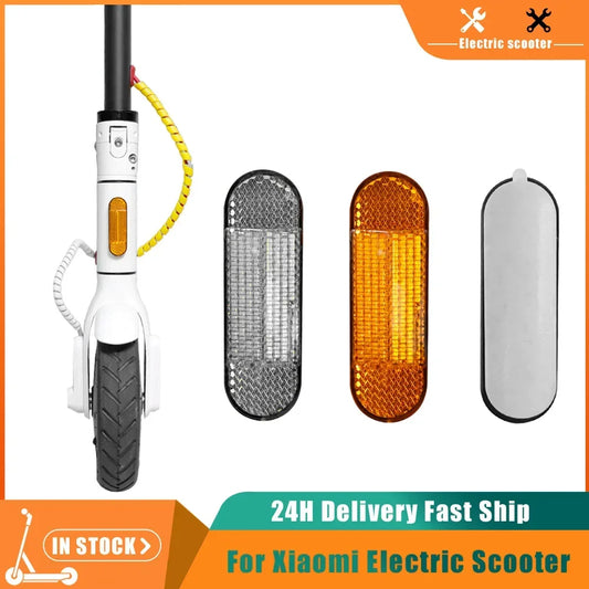 ABS Front Fork Reflective Tube for Xiaomi M365/1S/Pro/Pro2 – Night Safety Reflector Sticker Shell for Electric Scooter