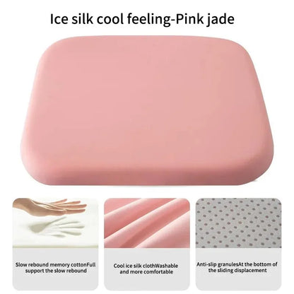 Ergonomic Memory Foam Seat Cushion – Hemorrhoid Relief & Support for Office, Students & Prolonged Sitting